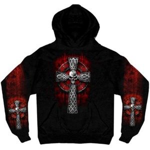 Medium Skull Hoodie